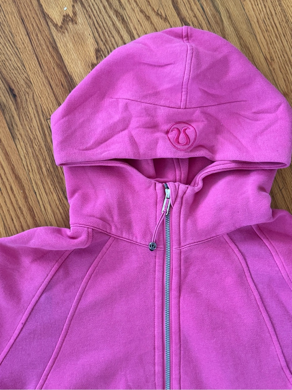 Lululemon Sonic Pink Full-Zip Scuba Hoodie - Picture 2 of 6
